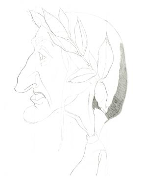 dante alighieri disegno