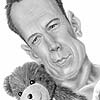 caricature disegni bruce willis