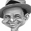 frank sinatra caricatura pencil caricature