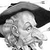 George Custer caricature