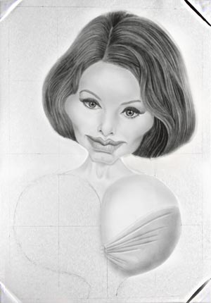 Sofia Loren capelli