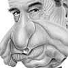 walter matthau caricatura