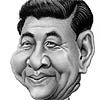 caricature xi jinping